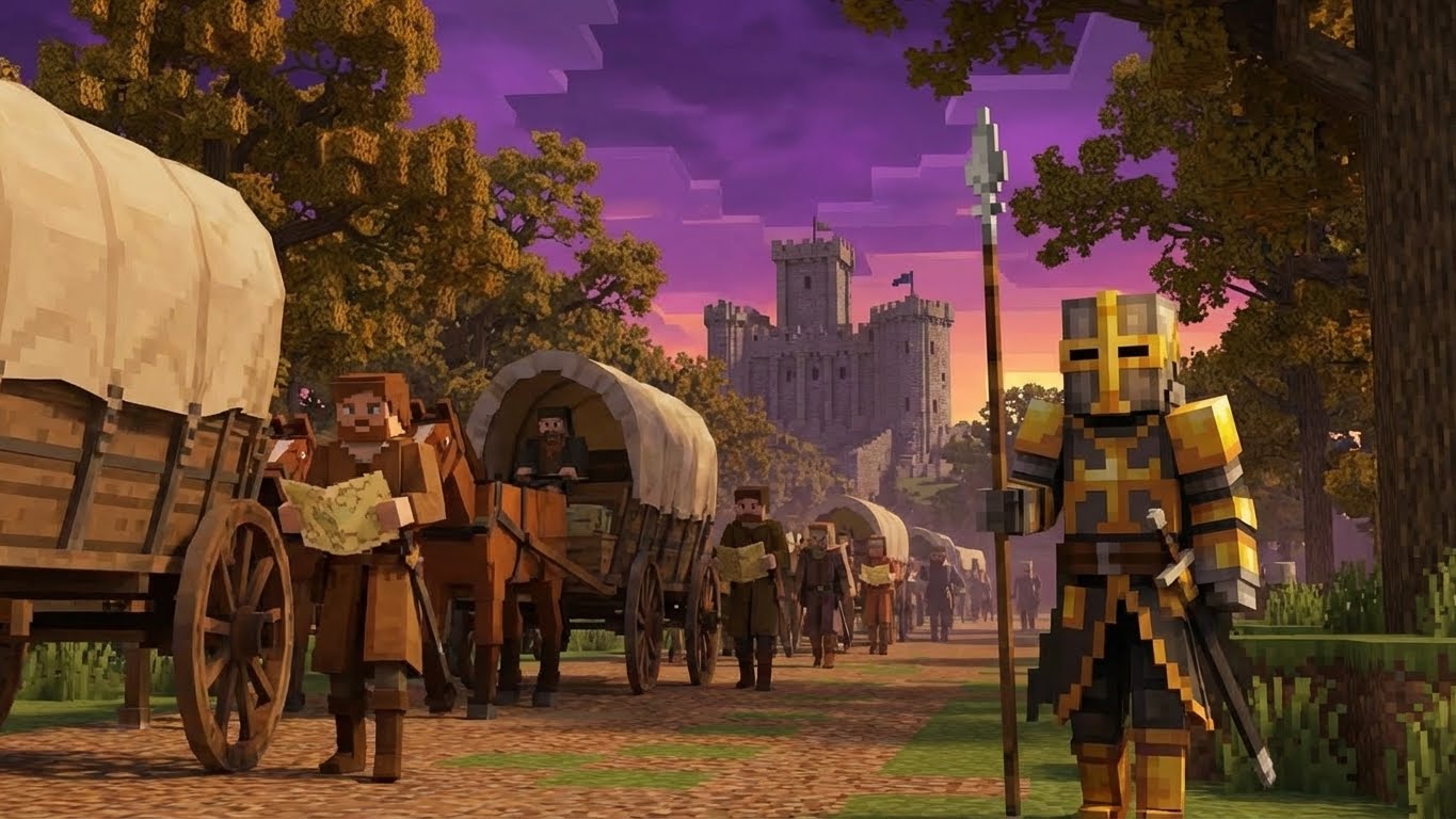 A formidable castle under siege